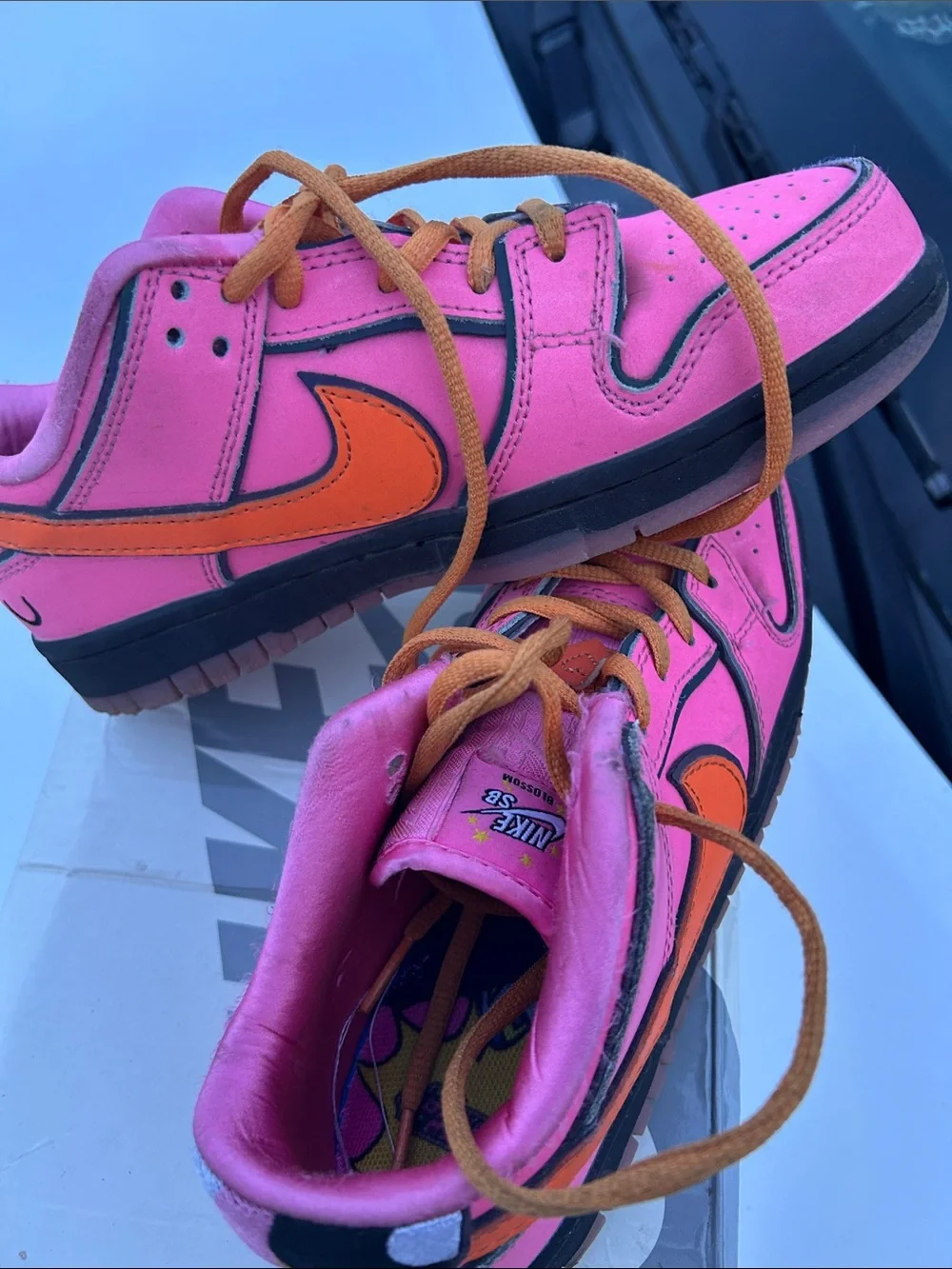 Nike Kids Powerpuff  girl Low-Top Dunks